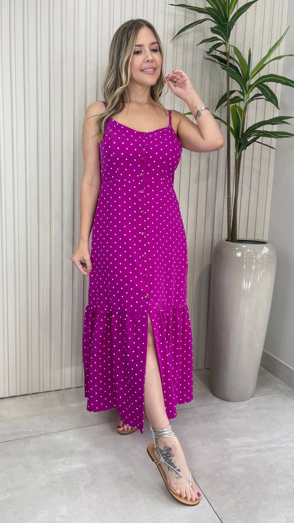 VESTIDO BRUNA POÁ (VÁRIAS CORES DISPONÍVEIS)