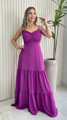 VESTIDO JORDANA CREPE (VÁRIAS CORES DISPONÍVEIS)