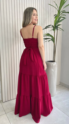 VESTIDO JORDANA CREPE (VÁRIAS CORES DISPONÍVEIS)