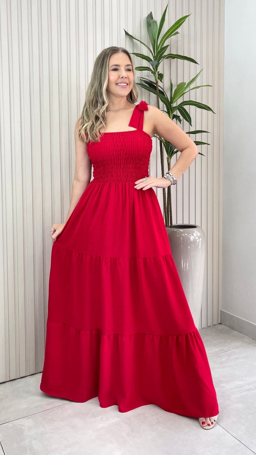 VESTIDO LONGO KAILANE (VÁRIAS CORES DISPONÍVEIS)