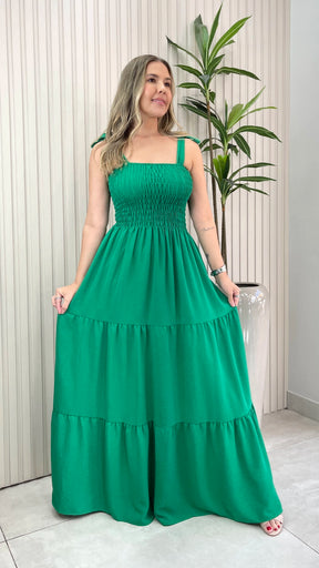 VESTIDO LONGO KAILANE (VÁRIAS CORES DISPONÍVEIS)