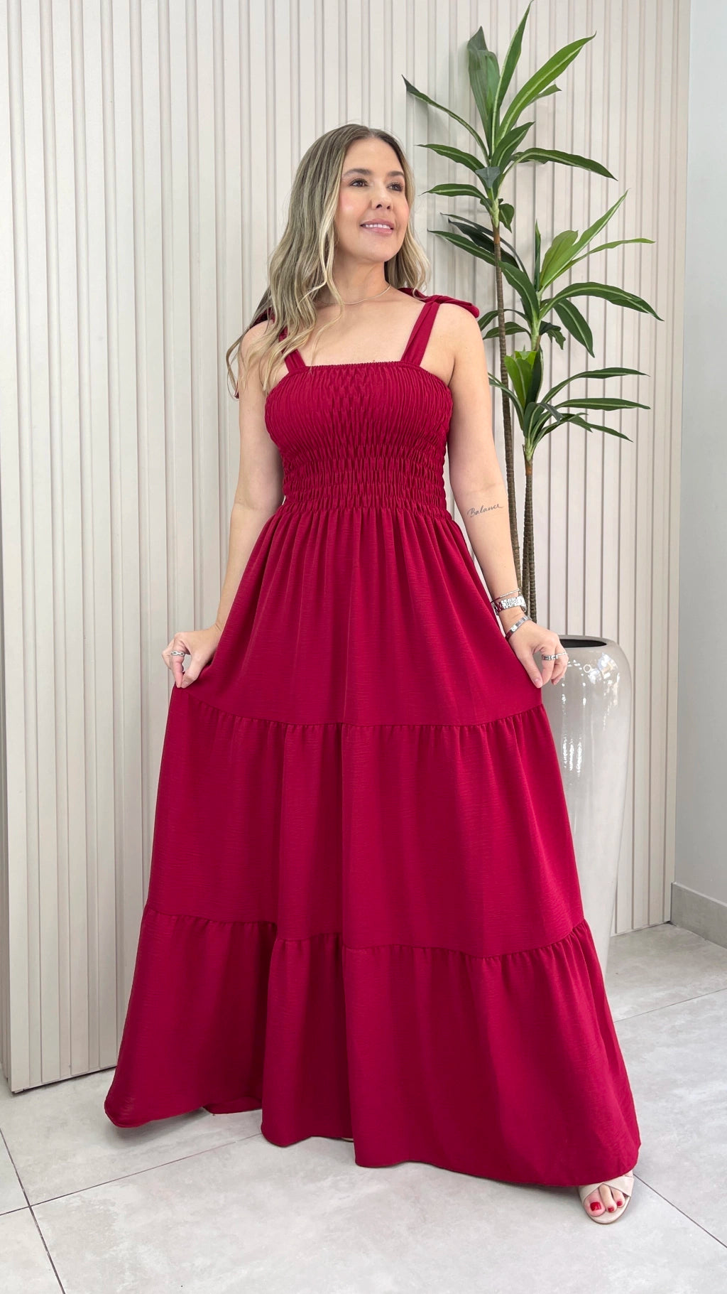 VESTIDO LONGO KAILANE (VÁRIAS CORES DISPONÍVEIS)